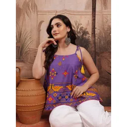 HERE&NOW Print Cotton Top-picture-40