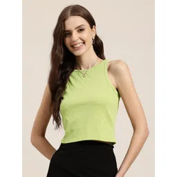 HERE&NOW Ribbed Crop Tank Top-picture-43