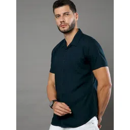 HERE&NOW Slim Fit Opaque Casual Shirt-picture-17