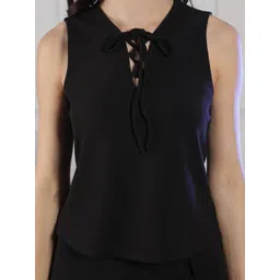 HERE&NOW Tie-Up Neck Top image 4