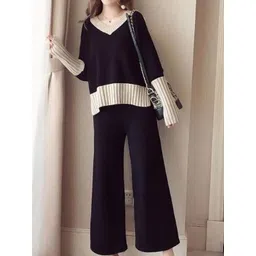 HERE&NOW V-Neck Top & Trouser Co-Ord Set-picture-16