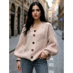 HERE&NOW Women Acrylic Sweaters-picture-28