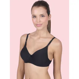 HERE&NOW Women Black Full Coverage Bra image 5