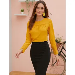 HERE&NOW Women Georgette Top-picture-31