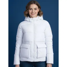 HERE&NOW Women Lightweight Outdoor Puffer Jacket-picture-14
