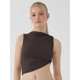 HERE&NOW Women Sleeveless Crop Top-picture-14