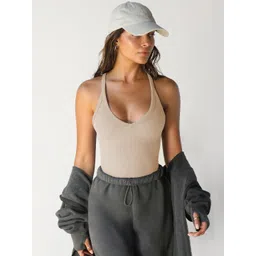 HERE&NOW Women Solid Scoop Neck Top-picture-14