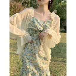 HERE&NOW Women V-Neck Long Sleeves Cardigan Shrug-picture-32