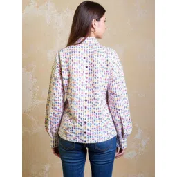 HERE&NOW Women Viscose Rayon Printed Cardigan-picture-23