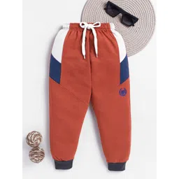 Here&Now X Game Begins Boys Colourblocked Regular Fit Joggers-picture-28