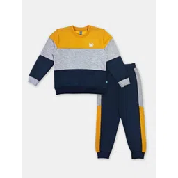 Here&Now X Game Begins Boys Colourblocked Sweatshirt and Joggers-image-9