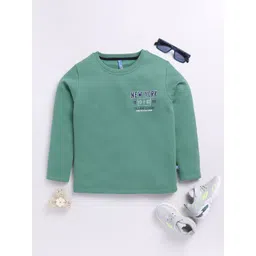 Here&Now X Game Begins Boys Printed Typography Sweatshirt-picture-50