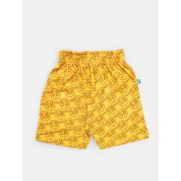 Here&Now X Game Begins Boys Typography Printed Pure Cotton Shorts-picture-36