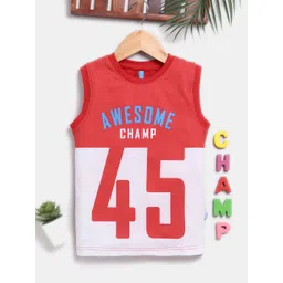 Here&Now X Game Begins Boys Typography Printed Pure Cotton T-shirt-picture-47