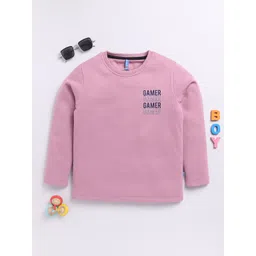 Here&Now X Game Begins Boys Typography Sweatshirt-picture-43