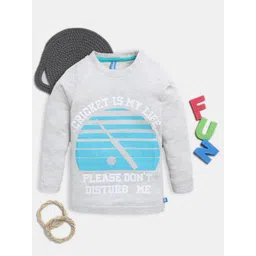 Here&Now X Game Begins Boys Typography T-shirt-picture-35