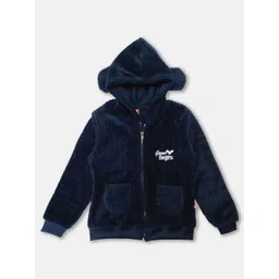 Here&Now X Game Begins Girls Bear-Ear Hooded Sweatshirt-picture-55