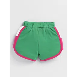 Here&Now X Game Begins Girls Contrast Side Panel Shorts image 2