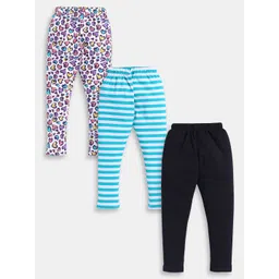 Here&Now X Game Begins Girls Pack of 3 Printed Leggings-picture-12