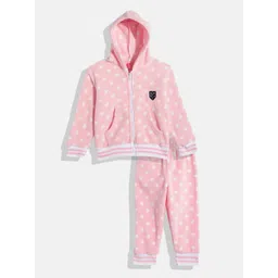 Here&Now X Game Begins Girls Polka-Dotted Sweatshirt and Joggers-image-30