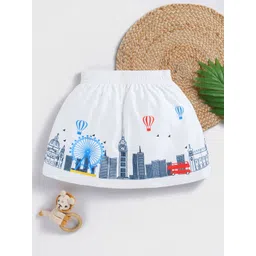 Here&Now X Game Begins Girls Printed Flared Skirt-picture-25