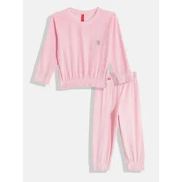 Here&Now X Game Begins Girls Sweatshirt and Joggers-image-0