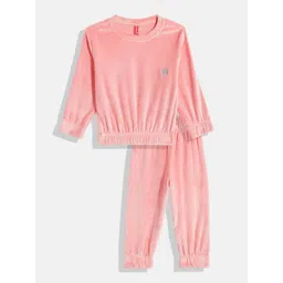 Here&Now X Game Begins Girls Sweatshirt and Joggers-image-1