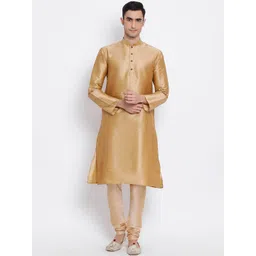 here&now x sanwara Sanwara men beige kurta-picture-21
