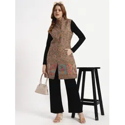 heritage threads Embroidered Women Waistcoat-picture-22