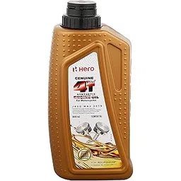 hero motocorp Hero Genuine 4T Plus 10W-30 Synthetic Engine Oil for bikes | API SL and JASO MA2 Certified | Advanced fuel saving technology| Specially formulated for Hero motorcycles|(800 ml)-picture-14