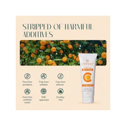 hersay Vitamin C+ Face Wash For Skin Brightening - 100 ml-picture-40