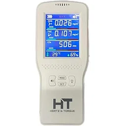 HERTZ & TORQUE Formaldehyde (HCHO) Portable Air Quality Pollution Detector Meter – Digital Sensor for Home, Office, Car, Industrial Use - TVOC, HCHO, CO2 Checker with Temperature,Humidity & AQI Tester-picture-14