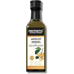 HESTHETIC Premium Cold Pressed Apricot Oil, 100ml – 100% Pure and Natural Oil for Skin, Hair, and Body Massage, Rich in Vitamin E & A, Moisturizing, Anti-Aging, Nourishing, and Hydrating, Glass Bottle-picture-51