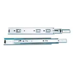 Hettich 2 Pcs 20" Chrome Plated Telescopic Ball Bearing Drawer Channel Set 9193319 (Pack of 2)-picture-41