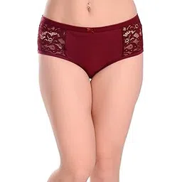 hevin Women's Cotton Hipster Side Net Panty | Ultra Soft, Breathable, Full Coverage Underwear | Comfortable Fit-picture-42