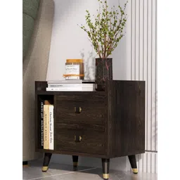 HEXA RED Brown Engineered Wood Bedside Table-picture-21