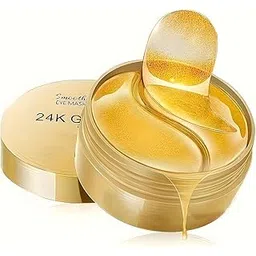 heyezexi "24K Gold Under Eye Patches for Dark Circles & Puffiness – Pack of 60 Hydrogel Eye Masks with Collagen & Snail Mucin for Wrinkle Reduction, Hydration, & Brightening"-picture-48