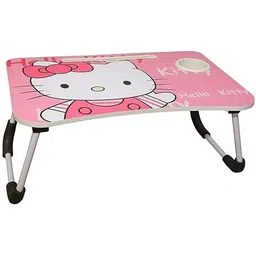 hf harsh fashion Multipurpose Foldable with Cup Holder, Study , Bed Wood Portable Laptop Table-picture-17