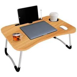 hf harsh fashion Wood Portable Laptop Table image 2