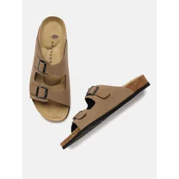 HF JOURNEY Men Leather Comfort Crok Sandals-picture-41