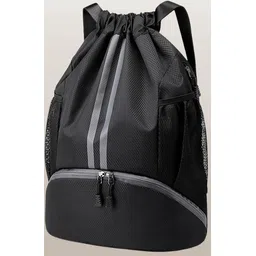 hgt Waterproof Drawstring Backpack Unisex with shoe compartment-picture-19