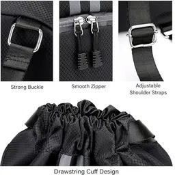 hgt Medium 30 L Backpack Sports Drawstring Bag Backpack for Men Women - Basketball Bag Gym Backpack image 4