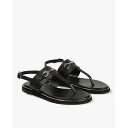 hi-attitude Women T-Strap Flat Sandals-picture-17
