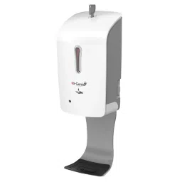 Hi-Genie Bulge Battery Powered Automatic Sanitizer Dispenser (Automatic Infrared Sensor, HG-003, White/Grey)-picture-15