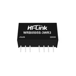 Hi-Link 5V to 5V 3W 600mA DC to DC Isolation Voltage 1500VDC Power Module Converter WRB0505S-3WR3-picture-17