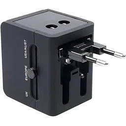 hi plasst pins n plugs Hi-Plasst Universal Charger Adapter with 2 USB - International Worldwide All-in-One Travel Charger Plug for USA, Canada, UK, Europe, Dubai, Asia - Fast Charging Adapter with Universal Socket-picture-46