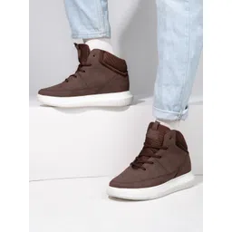 HI Toes Men TPR Solid Round Toe Lace-Ups Elavator Sneakers-picture-24