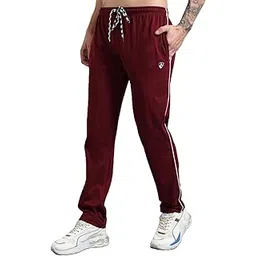 hibex polo Men's Stylish 100% Cotton Knitted Heavy Jersey Track Pant-picture-34