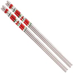 hichaki Eating, Training, Chewing, Decorative, Cooking Stainless Steel Korean, Chinese, Japanese, Vietnamese Chopstick-picture-34