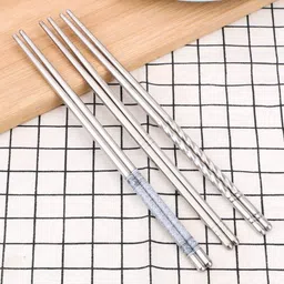 hichaki Eating, Training, Cooking, Chewing, Decorative Stainless Steel Chinese, Korean, Japanese, Vietnamese Chopstick-picture-26